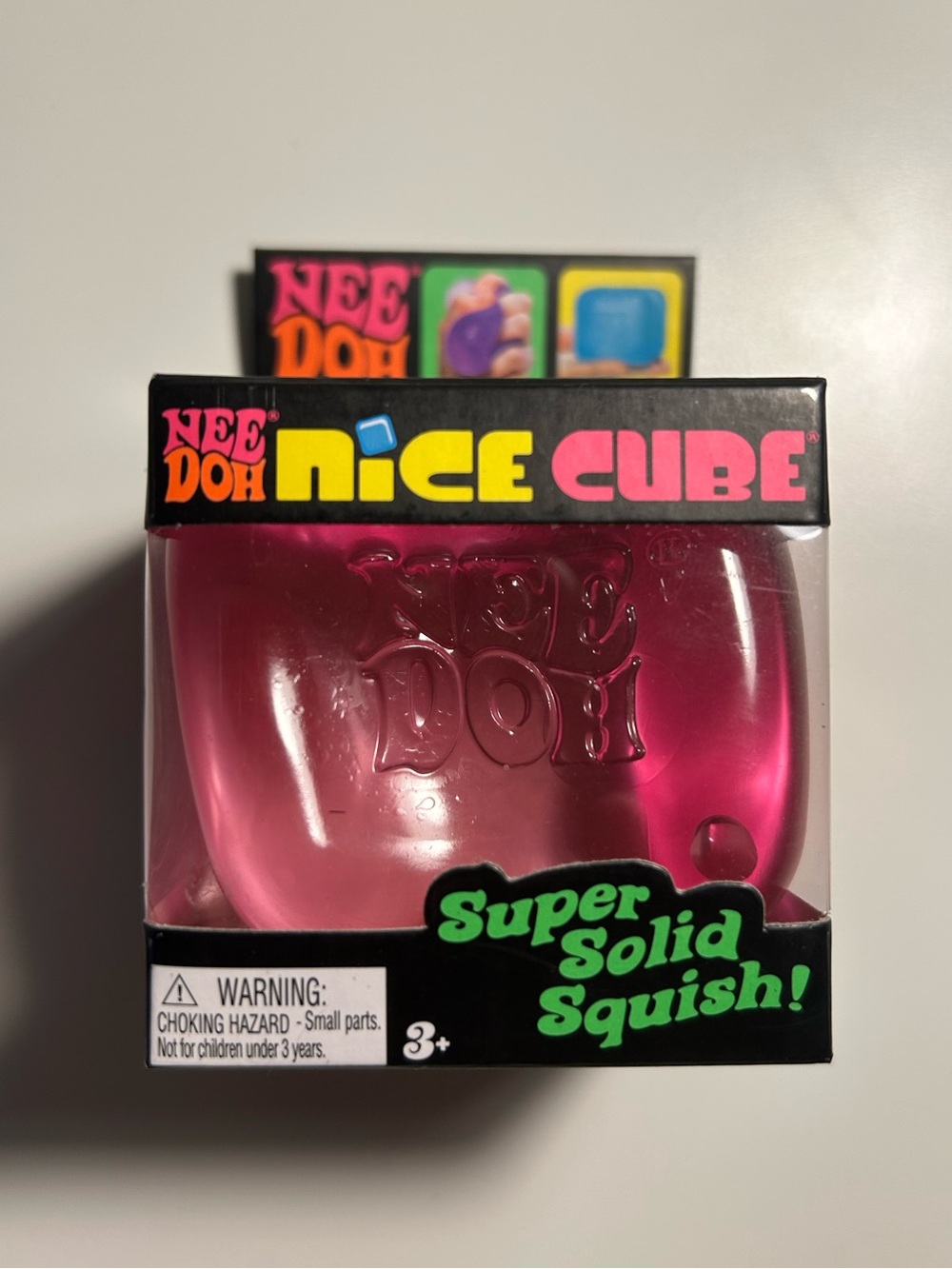 NWT Schylling NEEDOH Nice Cube Pink